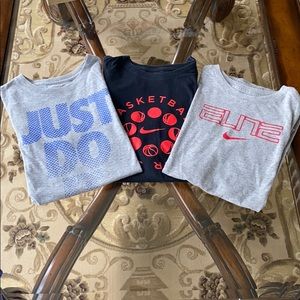 3 Pack Boys Nike T Shirts